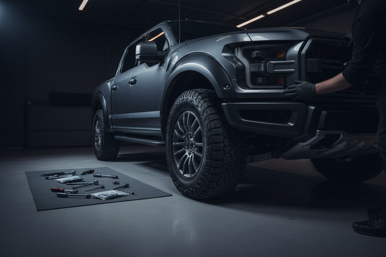 How To Install Fender Flares？