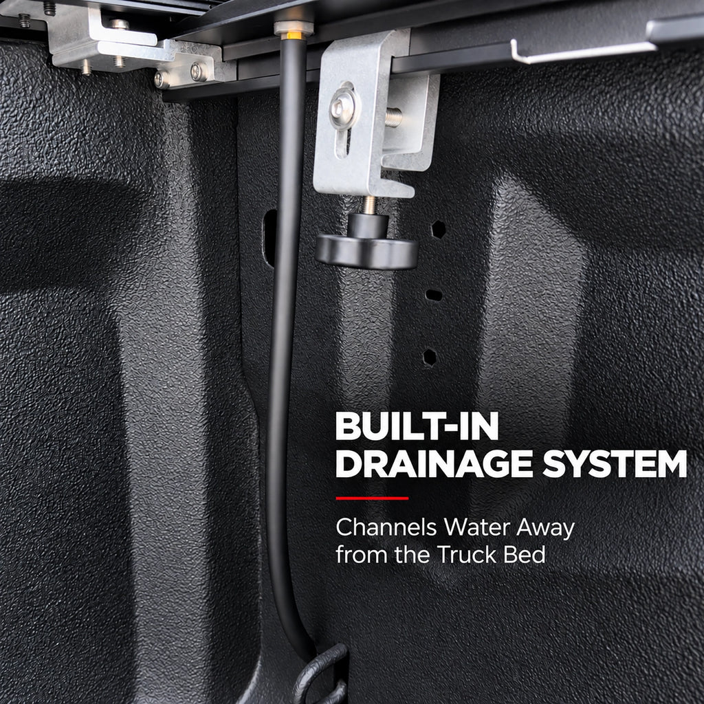 Couvre-benne rigide pliant en trois pour Jeep Gladiator