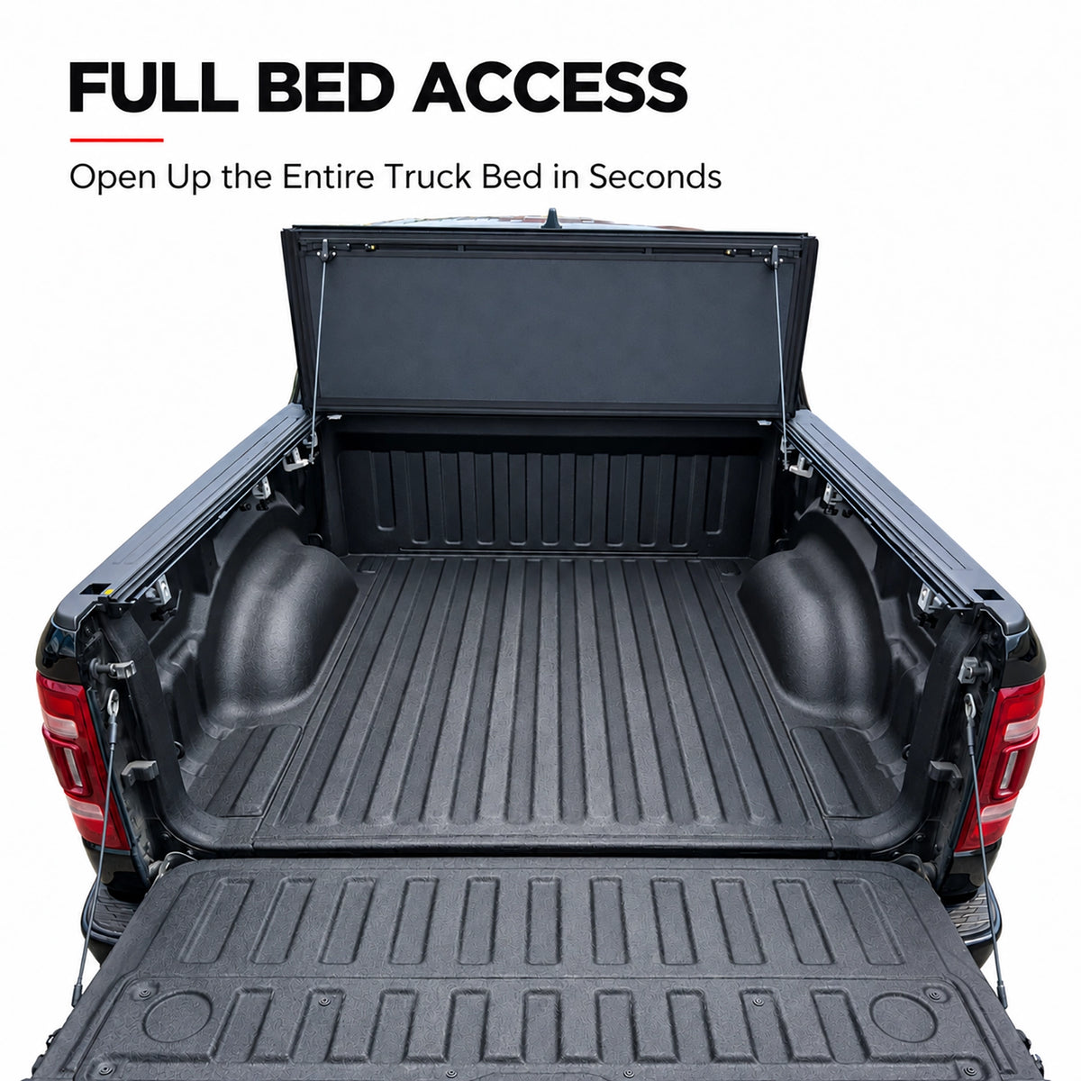 Couvre-benne rigide pliant en trois pour Jeep Gladiator