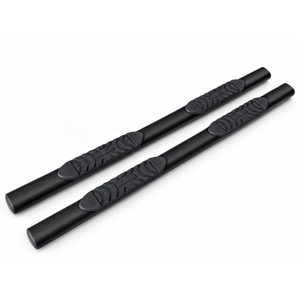 5" Heavy-Duty Stainless Steel Oval Tube Running Board for Chevrolet Silverado 2500 3500/ GMC Sierra 2500 3500