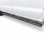 5" Heavy-Duty Stainless Steel Oval Tube Running Board for Chevrolet Silverado 2500 3500/ GMC Sierra 2500 3500