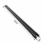 Aluminum Cross Bars for Truck Caps– Set of 2