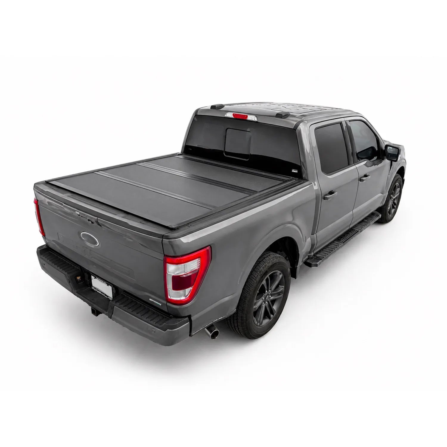 Hard Tri-Fold Flip Back Tonneau Cover for Nissan Frontier