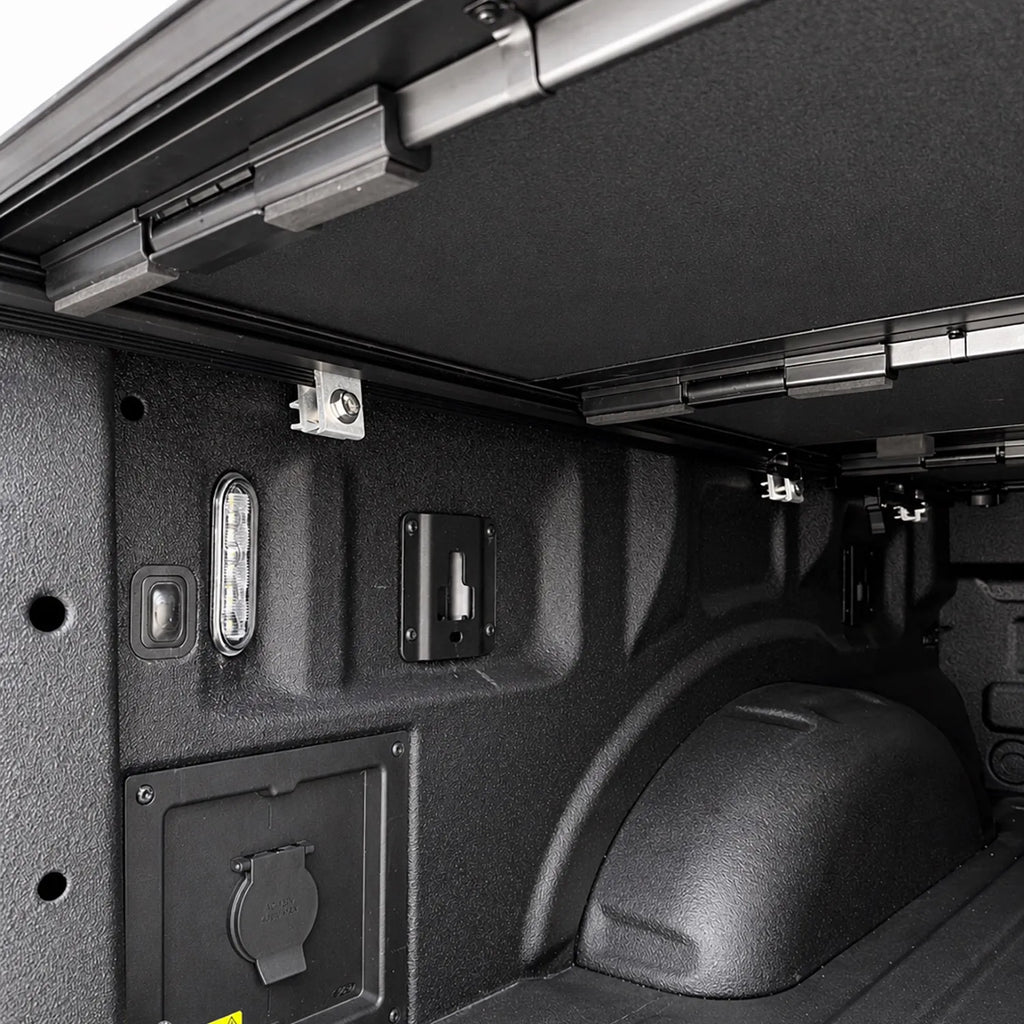 Hard Tri-Fold Flip Back Tonneau Cover for Ford F250 F350 F450