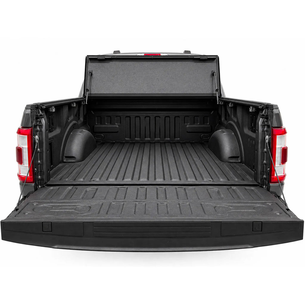 Hard Tri-Fold Flip Back Tonneau Cover for Ford F250 F350 F450