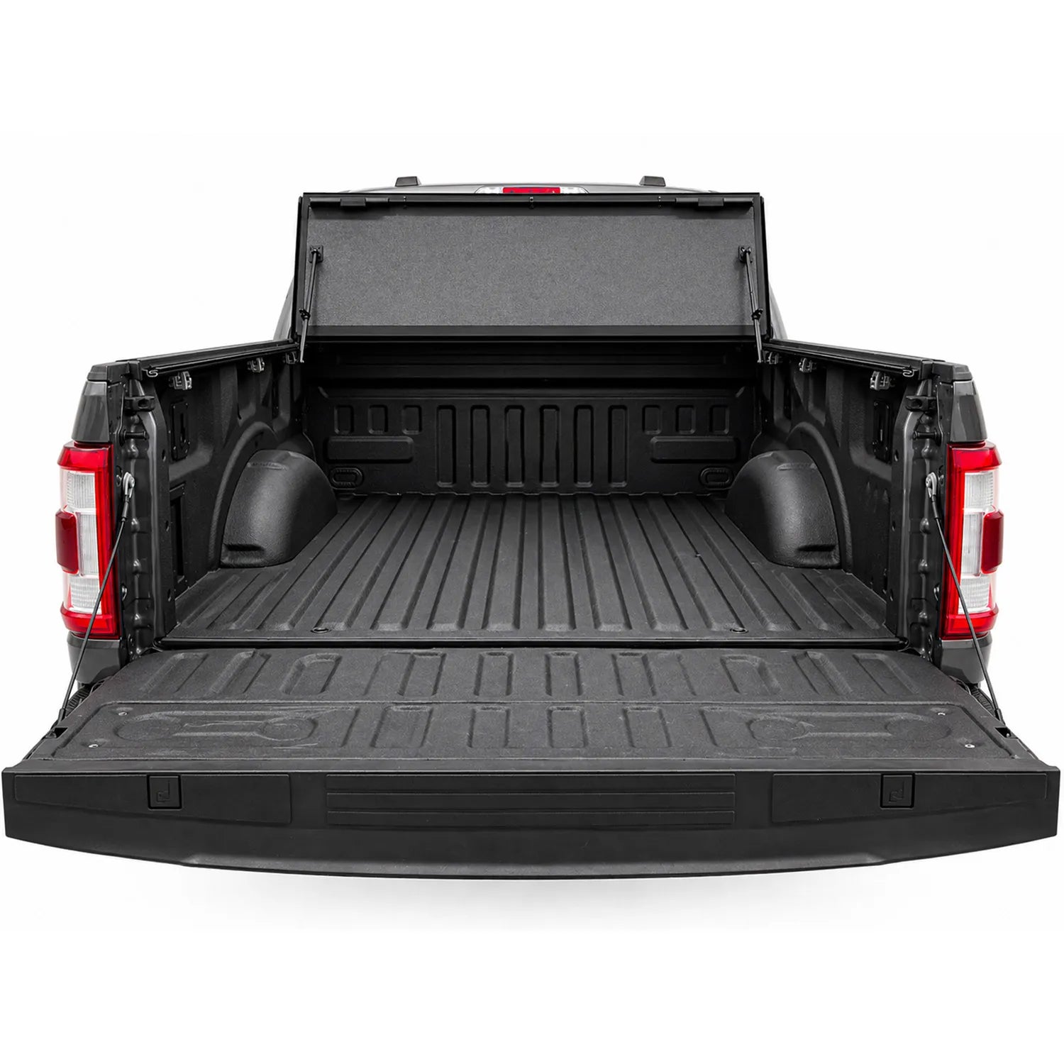 Hard Tri-Fold Flip Back Tonneau Cover for Nissan Frontier