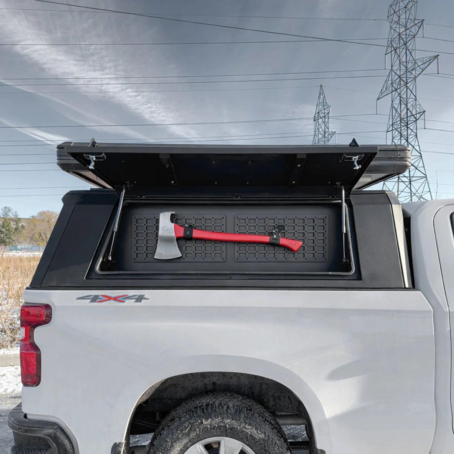 Cap Side Storage Box with Molle Panel