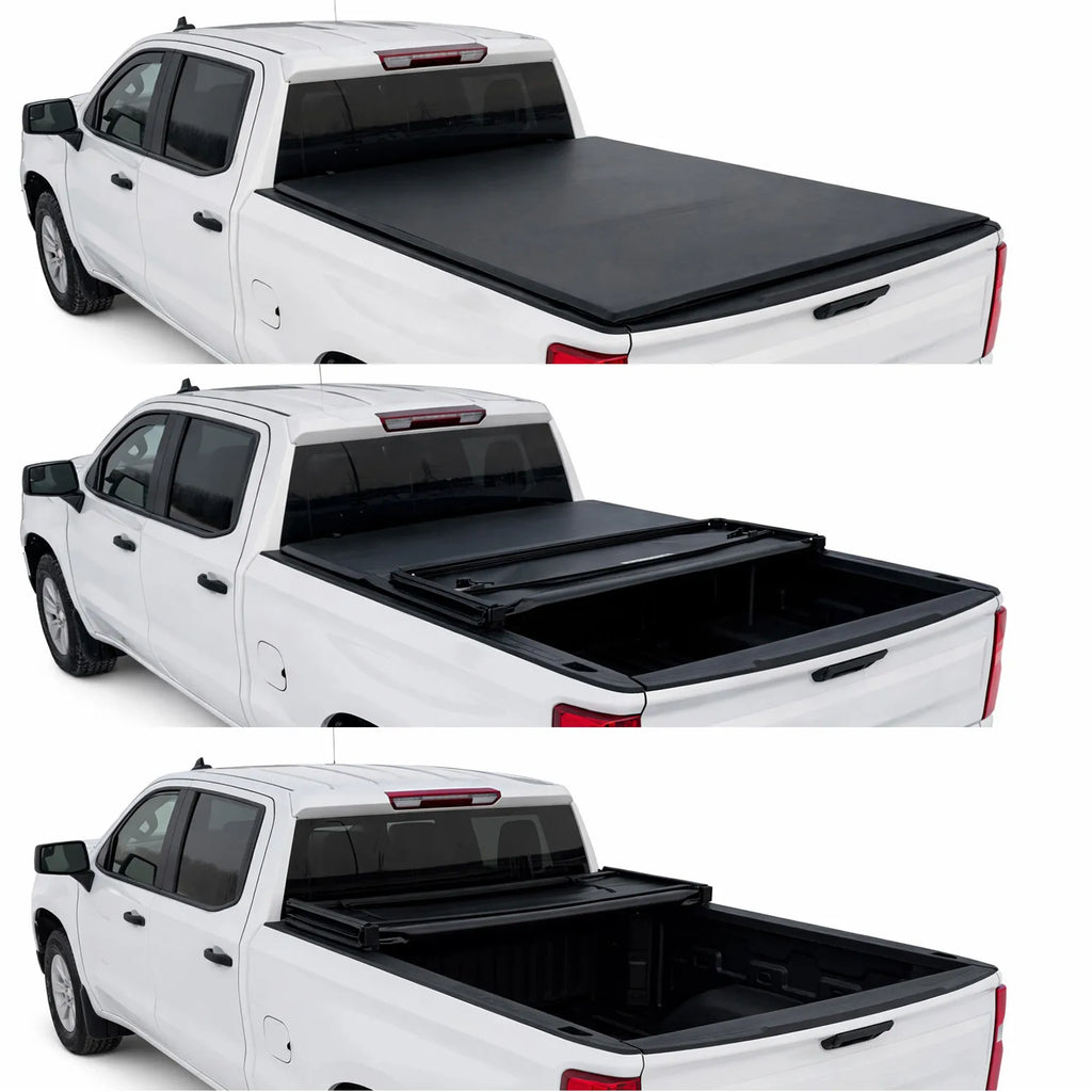 Bâche souple tri-pliante pour Jeep Gladiator