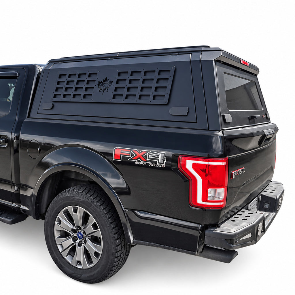 Aluminum Truck Cap for Toyota Tacoma with MOLLE Panels